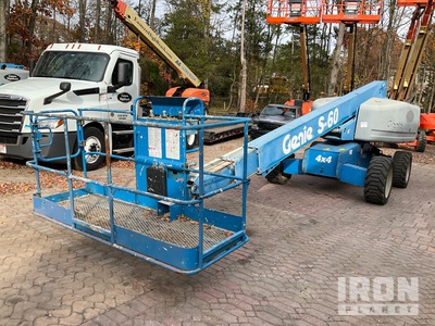 2008 Genie S-60 4WD Diesel Plataforma Elevadora Telescópica