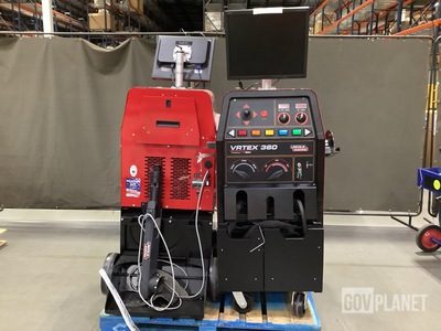 (2) Lincoln Electric VRTEX 360 Virtual Reality Welding Training Simulators