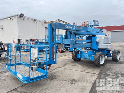 2013 Genie Z-60/34 4WD Diesel Articulating Boom Lift