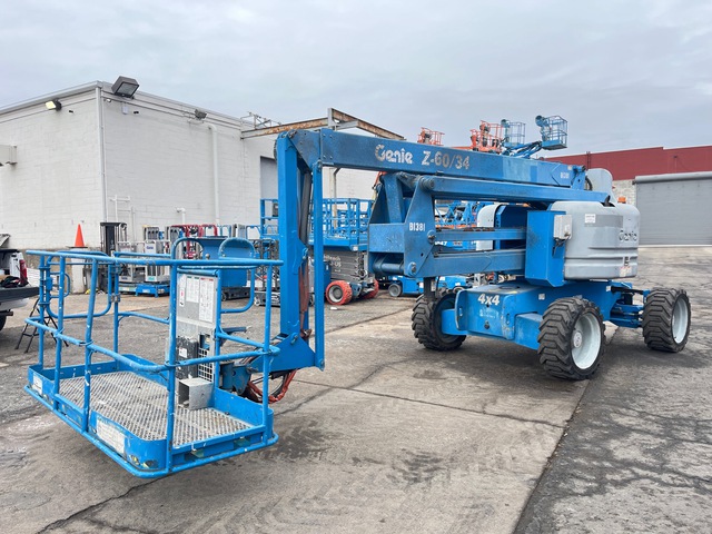 2013 Genie Z-60/34 4WD Diesel Articulating Boom Lift