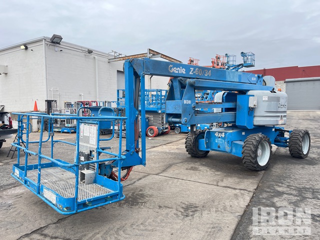 ELEVADOR ARTICULADO 2013 GENIE 4WD Z6034