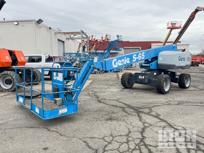 2015 Genie S-65 4WD Diesel Telescopic Boom Lift