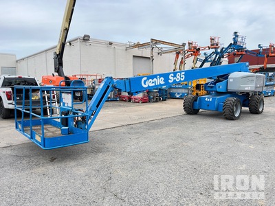 2014 Genie S-85 4WD Diesel Telescopic Boom Lift