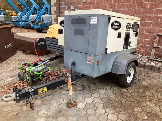 2017 Atlas Copco QAS25 25 kVA Mobile Generator Set