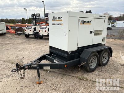 2018 Allmand MP40-8B1 38 kVA Mobile Generator Set