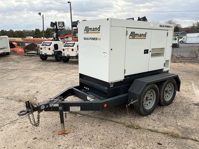 2018 Allmand Maxi-Power 40 38 kVA Mobile Generator Set
