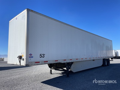 2013 Utility VS2DX 53 ft x 102 in T/A Van Trailer