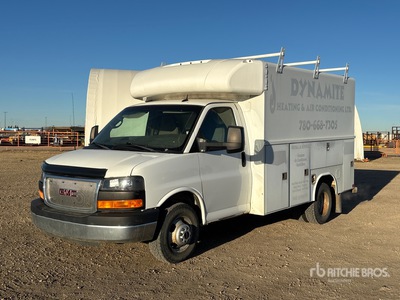 2013 GMC Savana G3500 4x2 Utility Truck