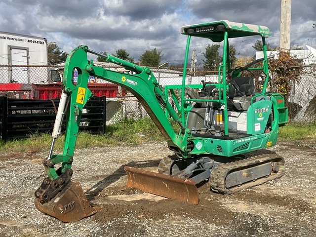 2018 Takeuchi TB216 Hybrid Mini Excavator