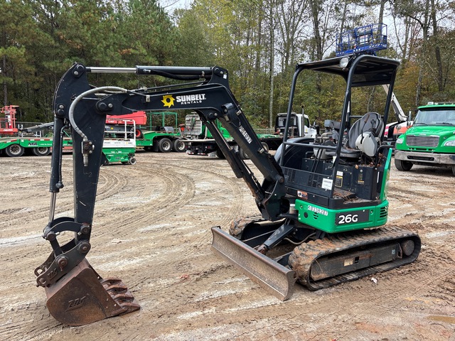 2021 John Deere 26G Mini Excavator