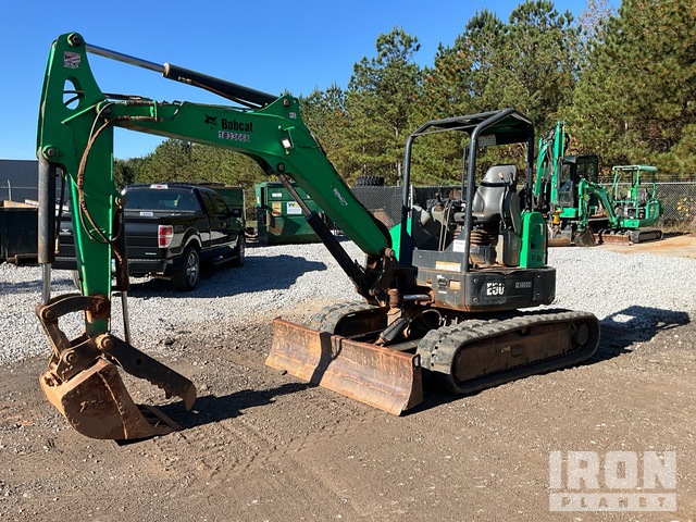 EXCAVADORA 2017 BOBCAT E50