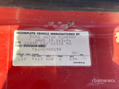 1980 Ford F600 6x4 Grain Truck