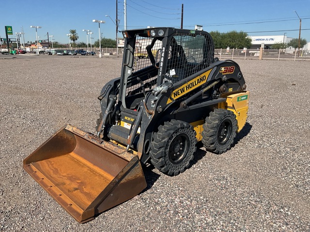 2022 New Holland L318 Skid Steer Loader