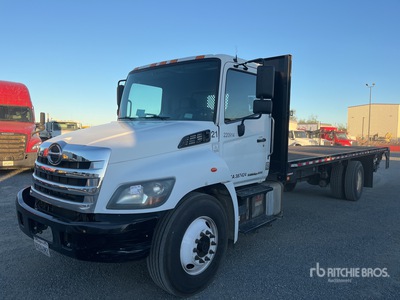 2019 Hino 268 شاحنة مسطحة