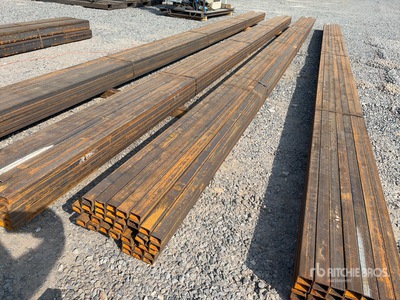 Quantity of 1-1/2x1x14 Ga Rectangle Tube