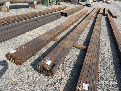 Quantity of 1-1/2x1x14 Ga Rectangle Tube