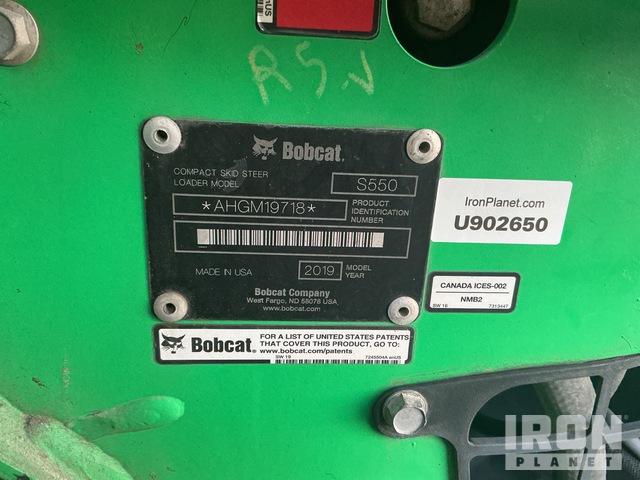 MINI CARGADOR SOBRE RUEDAS 2019 BOBCAT LOADER