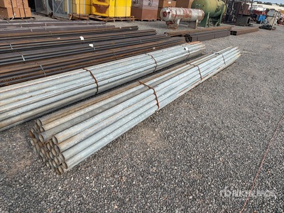 Quantity of 2-3/8 Priefert Fence Tubo