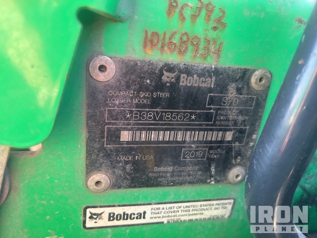 MINI CARGADOR SOBRE RUEDAS 2019 BOBCAT LOADER