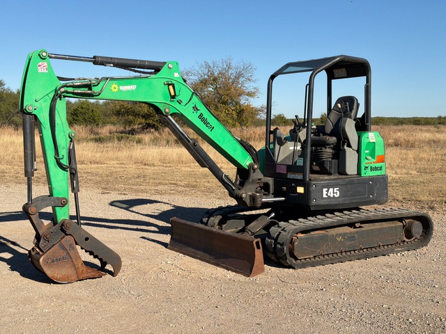 2019 Bobcat E45 Mini Excavator 2019 Bobcat E45 Mini Excavator