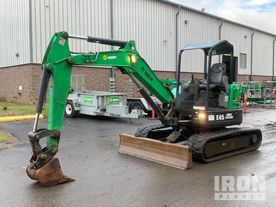 2018 BOBCAT E45 Mini escavatore