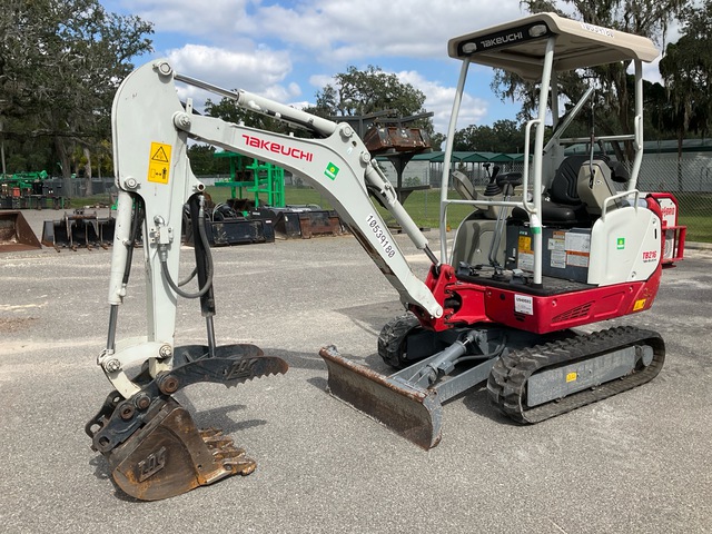 2022 Takeuchi TB216H Mini Excavator
