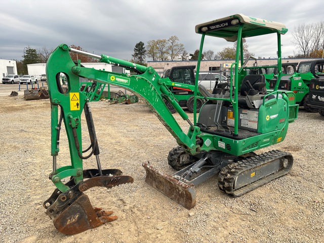 2019 Takeuchi TB216 Hybrid Mini Excavator