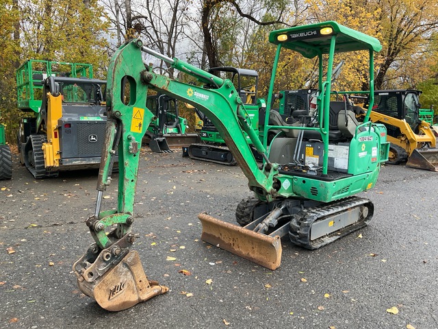 2018 Takeuchi TB216 Hybrid Mini Excavator