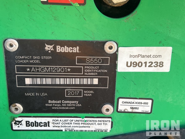 MINI CARGADOR SOBRE RUEDAS 2017 BOBCAT LOADER