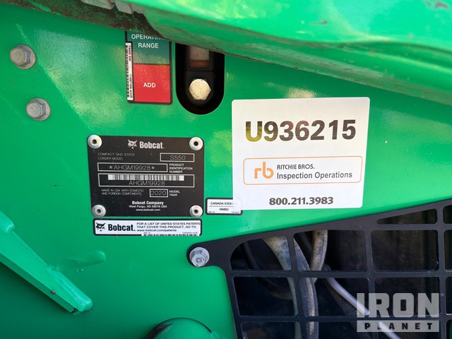 MINI CARGADOR SOBRE RUEDAS 2020 BOBCAT LOADER