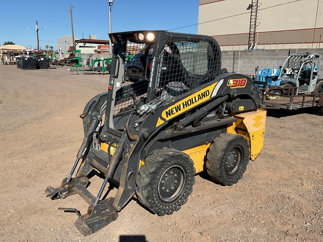 2021 New Holland L318 Skid Steer Loader