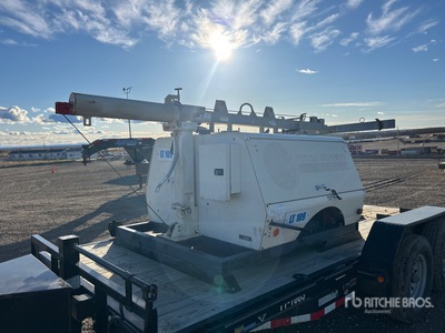 Terex AL5200D-4MH 20 kW Trailer Mounted Light Tower (Inoperable)
