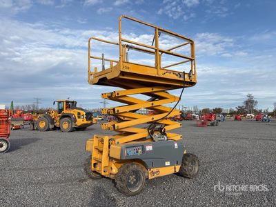 2008 Haulotte Compact12DX 4x4 Diesel Scissor Lift