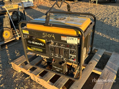 2014 Subaru RGX7500 7.5 kW Generator Set
