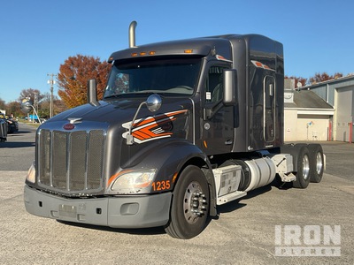 2016 Peterbilt 579 6x4 Sleeper Truck Tractor