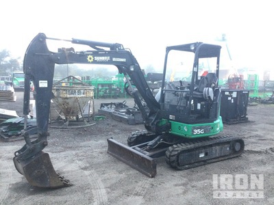 2018 JOHN DEERE 35G Mini Excavator