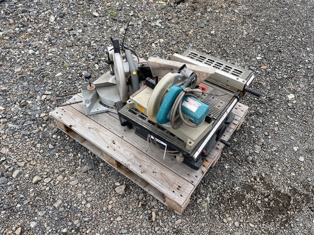 Quantity of (2) Drop Saws & (1) Table Saw Quantity of (2) Drop Saws & (1) Table Saw