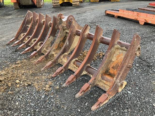 3400 mm Q/C Excavator Rake 3400 mm Q/C Excavator Rake