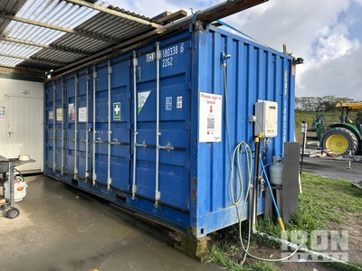 Converted Lunchroom/Kitchen, 20ft Multidoor Storage Container