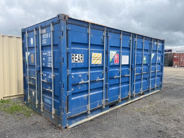 2016 20 ft Standard Multi-Door Converted Lunchroom/Kitchen Storage Container 2016 20 ft Standard Multi-Door Converted Lunchroom/Kitchen Storage Container