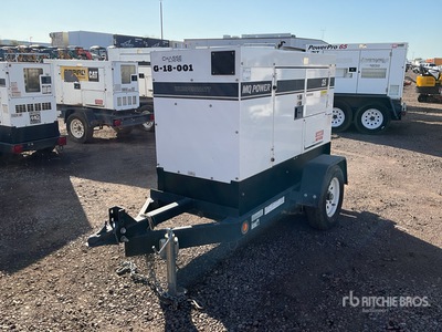 2018 Whisperwatt DCA25SSIU4F 20 kW Mobile Zestaw prądotwórczy (Inoperable)