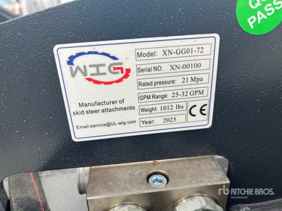 2025 Wig XNGG0172 Kompaktlader-Freischneider (Unused)