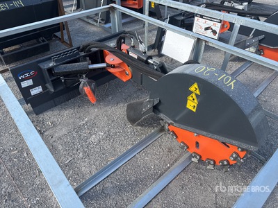 2025 Wig XNQC0108 32 in Skid Steer Stump Grinder (Unused)