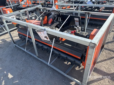 2025 Wig XNDLP72 72 in Skid Steer Power Rake (Unused)