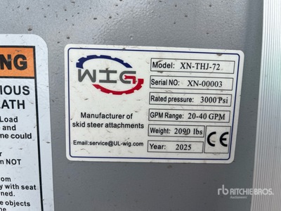 2025 Wig XNTHJ172 Kompaktlader-Mulcher (Unused)