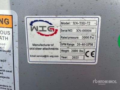 2025 Wig XNTHJ172 Kompaktlader-Mulcher (Unused)