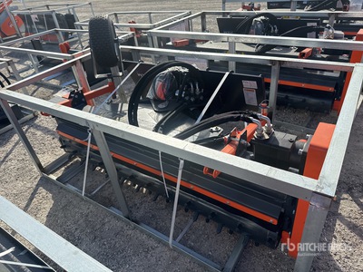 2025 Wig XNDLP72 72 in Skid Steer Power Rake (Unused)