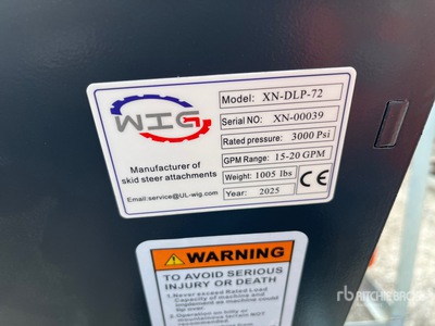 2025 Wig XNDLP72 Preparatore per mini pala (Unused)