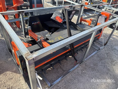 2025 Wig XNDLP72 81 in 72 IN Skid Steer Power Rake (Unused)