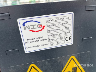 2025 Wig XNKG0148 48 IN Kompaktlader-Grabenfräse (Unused)